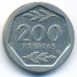 Испания, 200 песет (1987 г.)