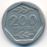 Испания, 200 песет (1987 г.)