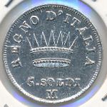 Italy, 5 soldi, 1808–1814