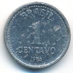 Brazil, 1 centavo, 1986