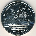 Южная Джорджия и Южные Сэндвичевы острова, 2 фунта (2004 г.)