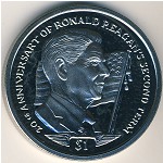 Сьерра-Леоне, 1 доллар (2004 г.)