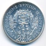Denmark, 200 kroner, 1995
