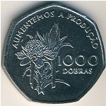 Sao Tome and Principe, 1000 dobras, 1997