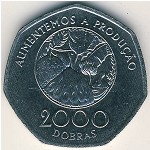 Sao Tome and Principe, 2000 dobras, 1997