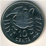 Кирибати, 10 центов (1979 г.)