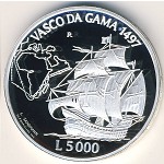 San Marino, 5000 lire, 1997