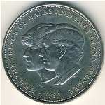 Great Britain, 25 new pence, 1981