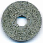 Morocco, 25 centimes, 1921