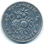 Французская Полинезия, 20 франков (1983–1997 г.)