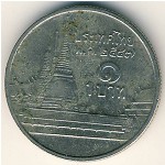 Thailand, 1 baht, 1988–2008