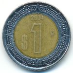 Мексика, 1 песо (2004 г.)