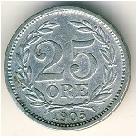 Швеция, 25 эре (1874–1905 г.)