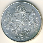 Швеция, 50 крон (1976 г.)