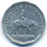Argentina, 10 pesos, 1967