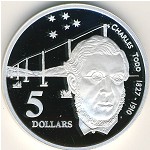 Australia, 5 dollars, 1995