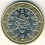 Португалия, 1 евро (2002–2007 г.)