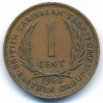 Восточные Карибы, 1 цент (1965 г.)