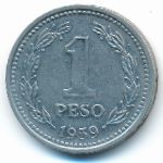 Argentina, 1 peso, 1959