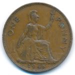 Великобритания, 1 пенни (1948 г.)