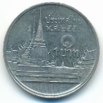 Thailand, 1 baht, 2007