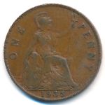 Great Britain, 1 penny, 1935