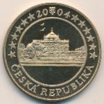 Czech., 5 евро, 2004