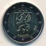 Латвия, 2 евро (2016 г.)