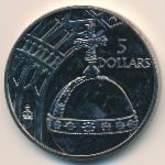 Solomon Islands, 5 dollars, 2002