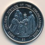 Sierra Leone, 1 dollar, 2003