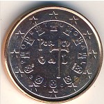 Portugal, 1 euro cent, 2002–2009