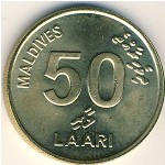 Мальдивы, 50 лаари (1984–1995 г.)