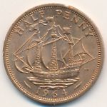 Great Britain, 1/2 penny, 1964
