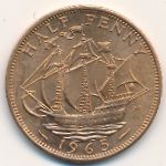 Great Britain, 1/2 penny, 1965