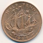 Great Britain, 1/2 penny, 1966