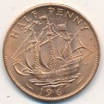 Great Britain, 1/2 penny, 1967