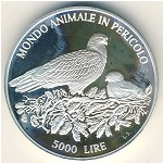 San Marino, 5000 lire, 1996