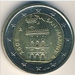 Сан-Марино, 2 евро (2002–2007 г.)