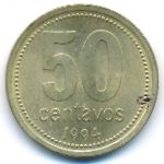 Argentina, 50 centavos, 1994