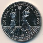 Niue, 5 dollars, 1991