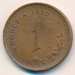 Rhodesia, 1 cent, 1970