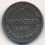 Саксен-Кобург-Гота, 1 грош (1847–1858 г.)