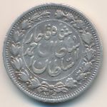 Iran, 1000 dinars, 1909–1911