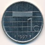 Нидерланды, 1 гульден (1982–2001 г.)