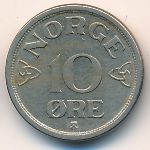 Норвегия, 10 эре (1954 г.)