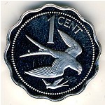 Белиз, 1 цент (1977–1981 г.)