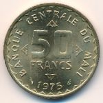 Мали, 50 франков (1975–1977 г.)