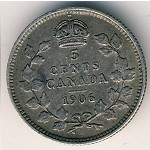 Канада, 5 центов (1903–1910 г.)
