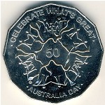 Австралия, 50 центов (2010 г.)