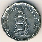 Argentina, 5 pesos, 1961–1968